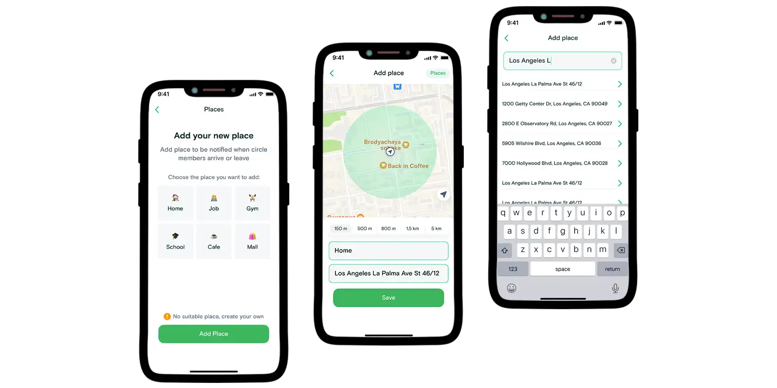 Screen from the Number Tracker app.